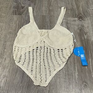 New Cupshe Knit Top Tank Medium OC26